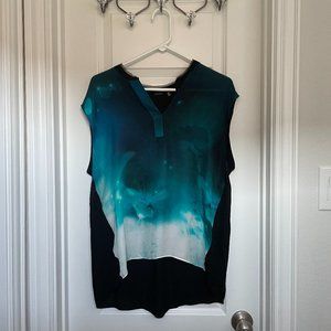 Elie Tahari Silk Blouse Size M